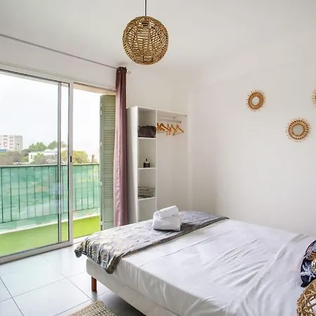 4 Pieces 8 Personnes Proche Aeroport,tramway Nizza