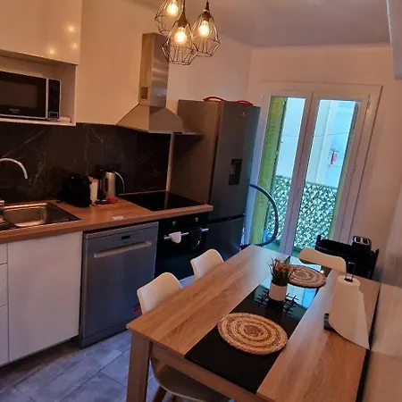 4 Pieces 8 Personnes Proche Aeroport,tramway Nizza